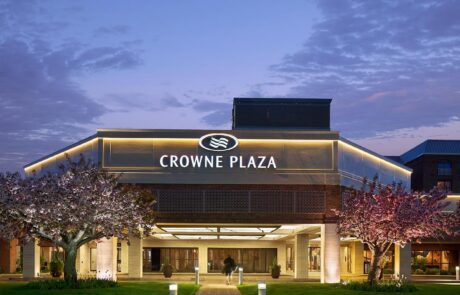 Crowne Plaza Hotel entrance